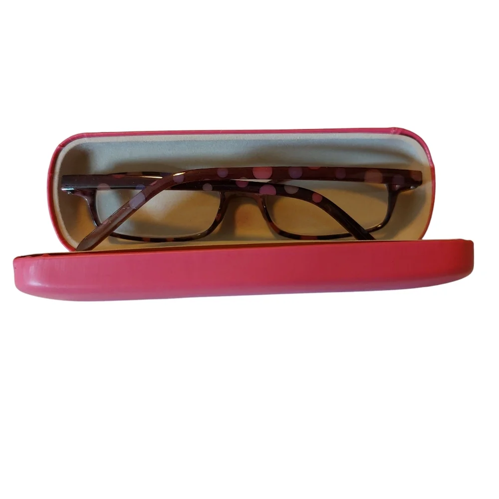 Cute Polka Dot Reading Glasses + 2.5
